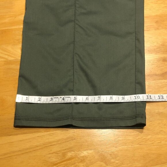 NWT Dickies Women Wide Leg Pull On Pants Moisture Odour Control Khaki Green XXL - Picture 9 of 14